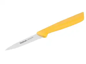 Tefal COLORFOOD Paring Knife Serrated 8cm yellow