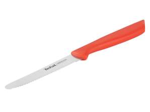 Tefal COLORFOOD universal knife serrated 10cm orange