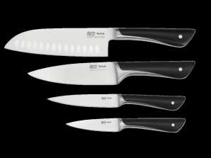 Tefal Jamie Oliver Set of 4 Cook / Santoku / Universal / Paring Knife