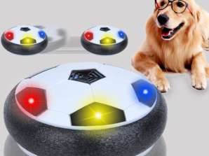 Interactive sliding disc with light effects for dogs