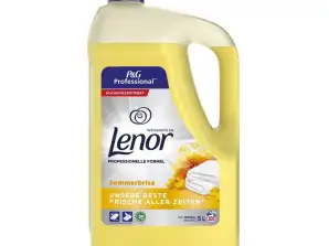 Amaciador de Tecidos Lenor Sommerbrise Professional Alemão 200 Lava 5l