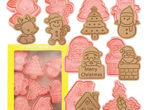 CHRISTMAS COOKIE CUTTERS (8 PIECES) – BISCUITY