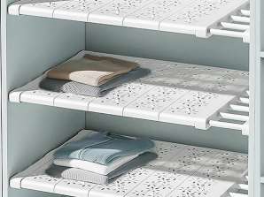 Shelfy - Extendable Shelf Rack- Expandable shelf unit, Adjustable shelving system, Retractable storage