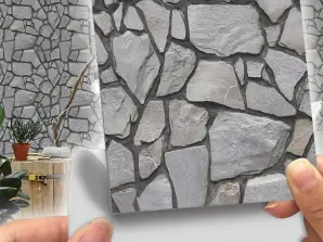 Naklejka ścienna - Naklejki na ścianę 3D z cegłą - naklejka na ścianę, panel ścienny 3D, Tapeta z cegły