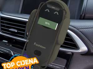 Wireless car charger- Wireless charging pad, car phone holder, automatic phone charger