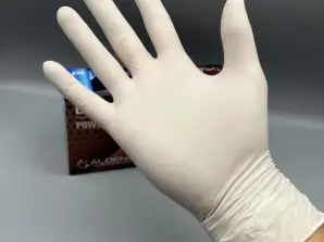 Los MEJORES y MÁS BARATOS guantes de látex de Europa, marca ALDENA (látex, vinilo, nitrilo - azul, negro, rosa, menta, naranja)