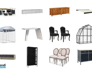 Set of 710 Units of Furniture, DIY & More - Not Tested