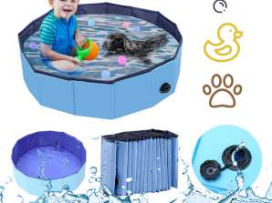 Schwimmbad für Haustiere - Hundebecken, Planschbecken für Haustiere, tragbares Haustierbecken