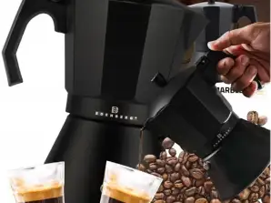 EB-9311 Edënbërg Black Line - Percolator 3 cups - Espresso Maker - Aluminium