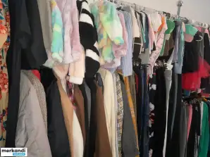 Mix of children's, women's, men's clothing