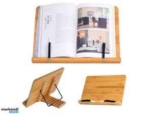 BAMBOO WOODEN STAND for a book under a tablet