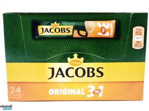 Koffiemix, Jacobs 3in1 Original, 24 sticks x 15.2 g