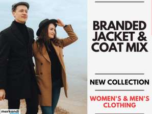 New branded women's and men's coat and jacket collection in our offer!