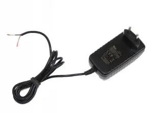 DC Power Supply 12V 2A 24W 2 Wires Lighting RGB LED Strip CCTV Camera