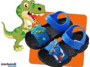 Voici les ravissantes sandales pour enfants DinoSport : parfaites pour votre petit explorateur !