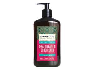 Arganicare Keratin Leave-in Conditioner für trockenes Haar mit Keratin 400 ml
