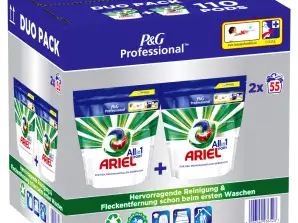 Ariel Professional All-In-1 PODS kapsule za pranje / Tabs deterdžent za pranje rublja, 110 opterećenja za pranje