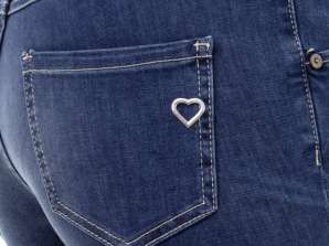 Nós oferecemos por favor jeans femininos Made in Italy, todos A-stock de 25 peças
