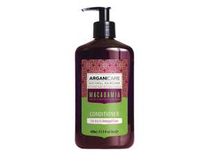 Arganicare macadamia balsam for tørt og skadet hår 400 ml