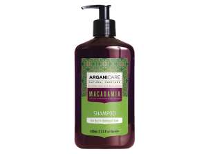 Arganicare Macadamia Shampoo voor Droog en Beschadigd Haar 400 ml