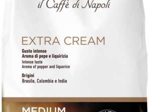 Kimbo Extra Cream Coffee Beans 1KG - Premium Blend for Espresso & More