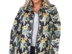Dame quiltet jakke Forår efterår overgangsjakke #KF6-5189