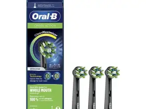 ORAL-B CROSSACTION TOOTHBRUSH HEADS (CLEANMAXIMSER) - 3 PACK