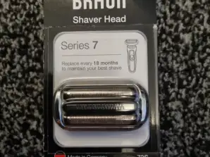Braun 73S sorozatú fejlett borotvafej a kivételes ápolásért