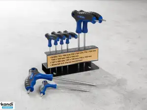 A-STOCK! Kraft Tools Star Wrench Set s T-ručkom - 8 kom. NOV