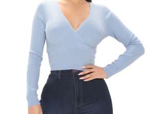 Wholesale Branded Ladies' Knit Tops Mix Sizes and Colors: Pack of 10,000