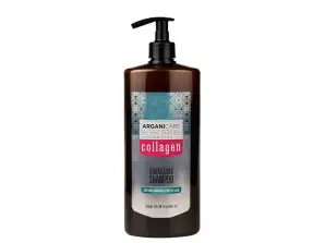 Arganicare Collagen atjaunojošs šampūns smalkiem matiem 750 ml