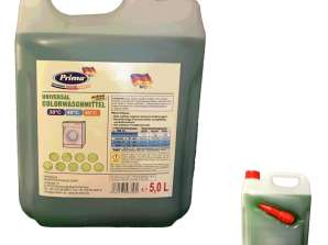 Prima Colorwaschmittel 5,0 L + gratis Ausgießer  Liquid washing gel colour + free pourer