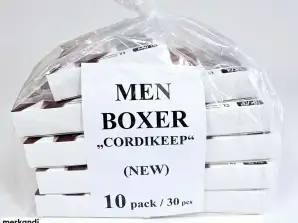 Cordikeep Men's Boxers Multipack in Various Sizes for Business Orders
