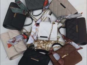 Ženske torbice v različnih modelih in barvah za veleprodajo neposredno iz Turčije.