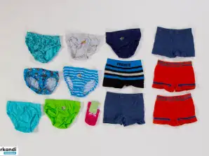 NEW UNDERWEAR FOR CHILDREN MIX 16€/KG under 0,45€/psc different models and makers