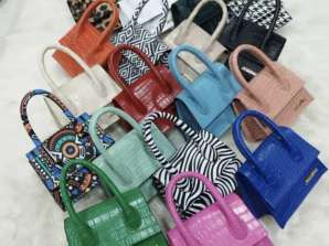 DMY, toptan satış için farklı model ve renklerde geniş bir kadın çanta yelpazesi sunmaktadır.