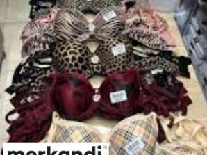 Turkey DMY presents women's fashion bras with color alternatives, available in sizes ranging from 75 to 95.