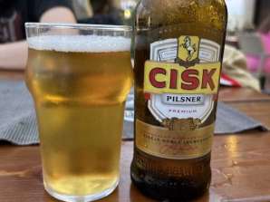 cisk Maltese pilsner beer 5.5 %.330 ml