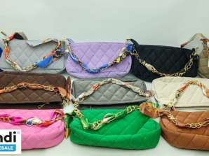 Women's handbags for wholesale with fashionable designs and a wide range of colors.