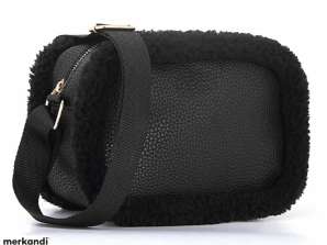 Wholesale women's handbags with a fashionable touch and various colour variants