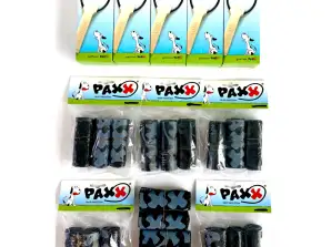 100 комплекта PAXX куче Poop чанти + 270 чанти, остатъци на едро