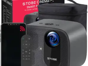 STOBE® CINEMATIC Projektor - Smart projektor - for hjemmekino - Høy kvalitet