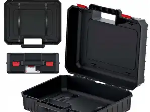 HEAVY-DUTY TOOL STORAGE BOX BLACK, SKU: 2031 (Stock in Poland)