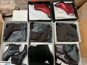 43 pary butów damskich, hurtownia resztek