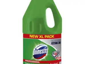 DOMESTOS Toilet Liquid Toilet Gel for Sanitary Ware 2L Green Pine Fresh