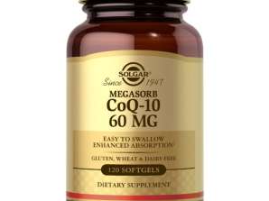 Solgar-Megasorb CoQ-10 60 mg Gélules