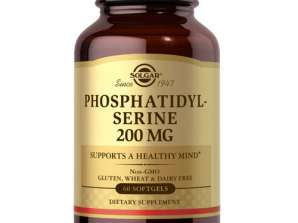 Solgar-fosfatidylserín 200 mg Mäkké kapsuly