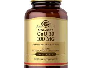Solgar-Megasorb CoQ-10 100 mg Cápsulas Blandas