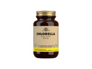 Solgar Chlorella kapsule za veleprodajo - alge, bogate s hranili, podpora zdravju in razstrupljanju