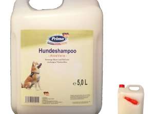 PRIMA Shampoo per Cani Aloe Vera Tanica 5 L + Beccuccio Libero